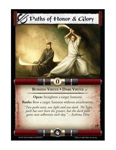 Paths of Honor and Glory