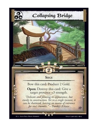 Collapsing Bridge