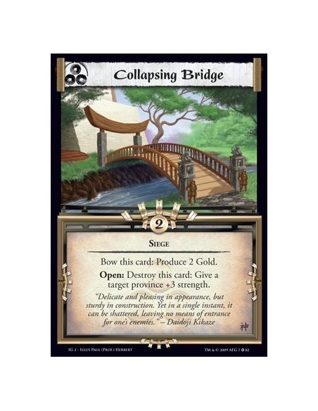 Collapsing Bridge