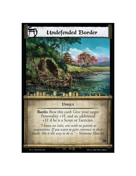 Undefended Border