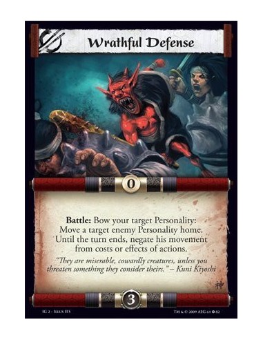 Wrathful Defense