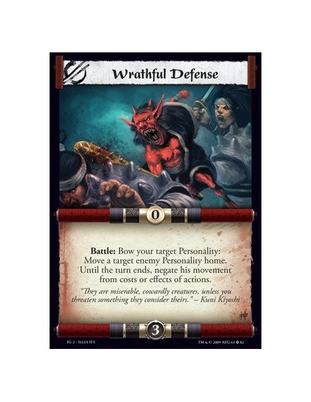 Wrathful Defense