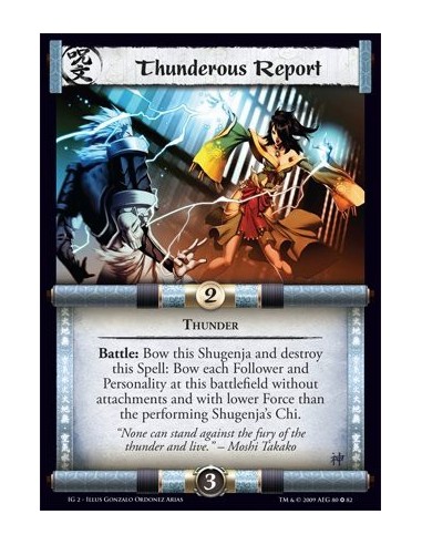 Thunderous Report