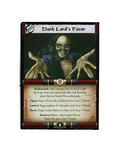 Dark Lord's Favor