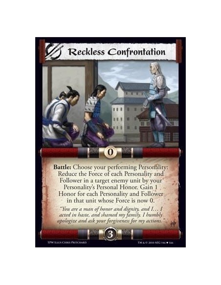 Reckless Confrontation