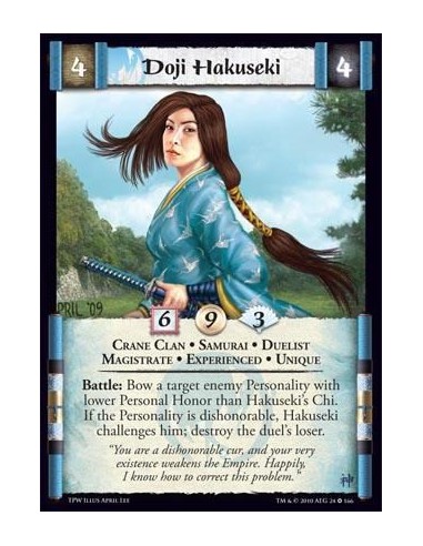 Doji Hakuseki Exp