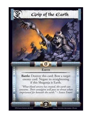 Grip of the Earth