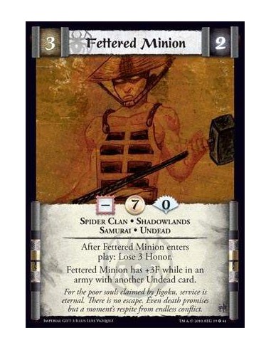 Fettered Minion