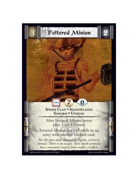 Fettered Minion