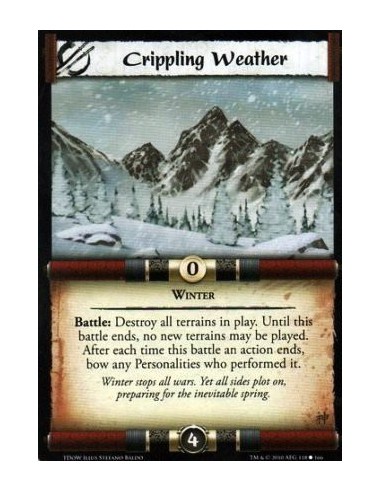 Crippling Weather