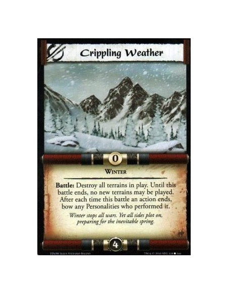 Crippling Weather