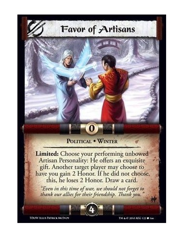 Favor of Artisans