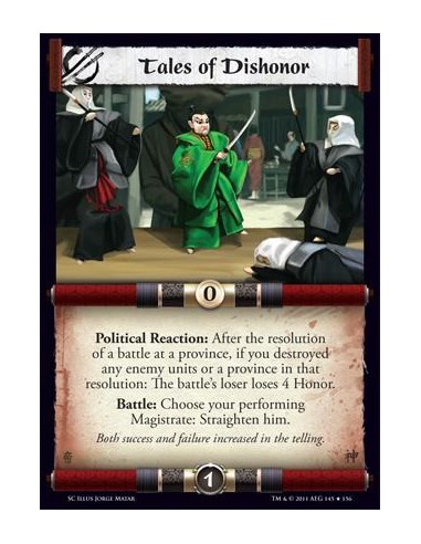 Tales of Dishonor