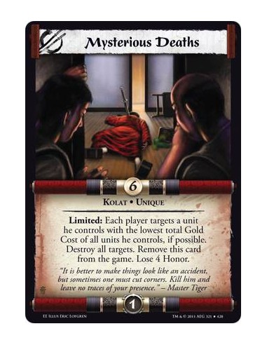 Mysterious Deaths