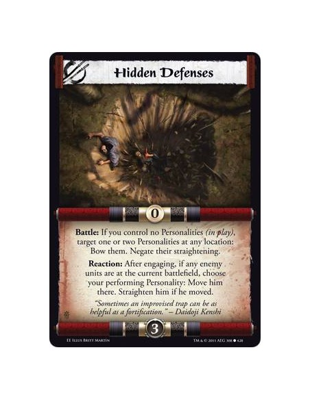 Hidden Defenses