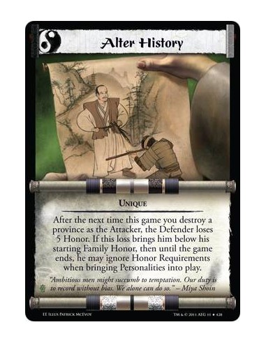 Alter History