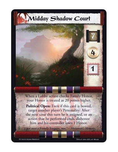 Midday Shadow Court