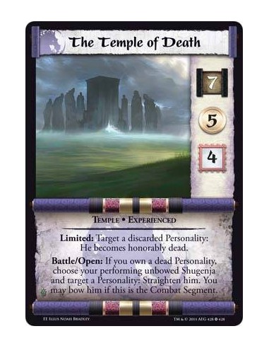 The Temple of Death Exp