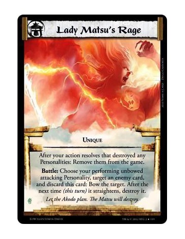 Lady Matsu's Rage