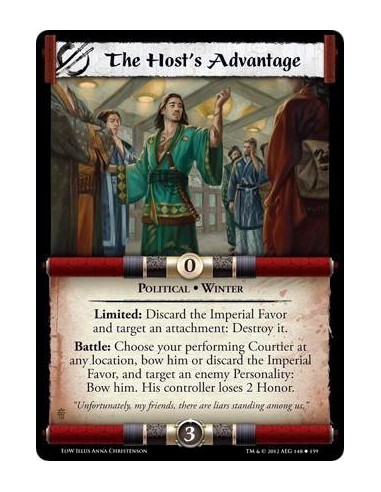 The Host's Advantage