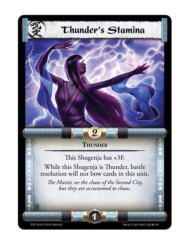 Thunder's Stamina