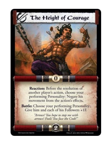 The Height of Courage (Alternate Art)