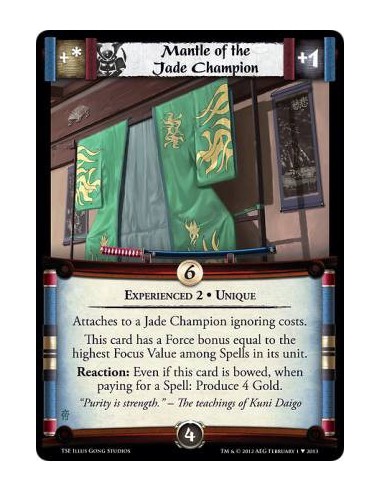 Mantle of the Jade Champion Exp2