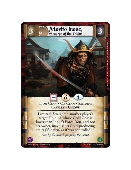 Morito Inoue, Scourge of the Plains FOIL