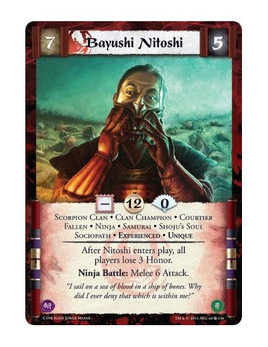 Bayushi Nitoshi Exp FOIL