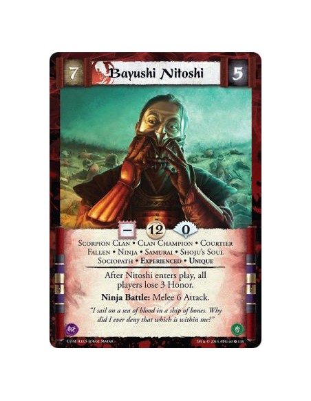 Bayushi Nitoshi Exp FOIL