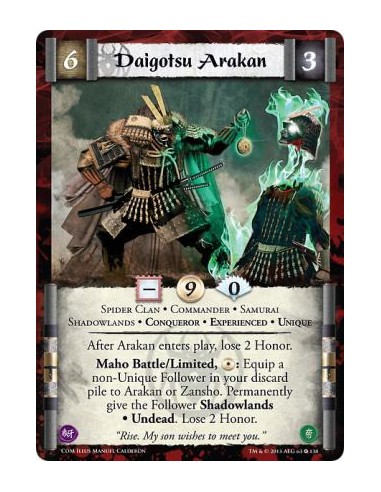 Daigotsu Arakan Exp FOIL