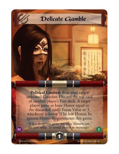 Delicate Gamble FULL BLEED