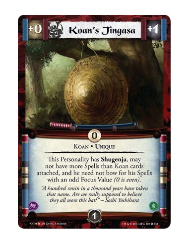 Koan's Jingasa FOIL