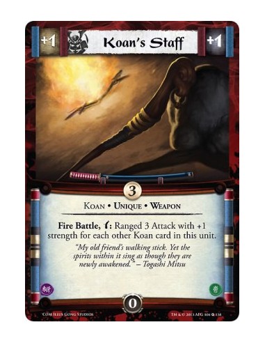 Koan's Staff FOIL