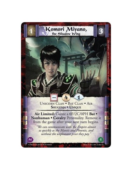 Komori Miyano, the Shadow Wing FOIL