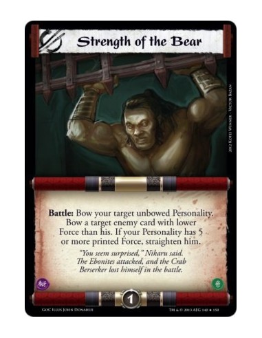 Strength of the Bear