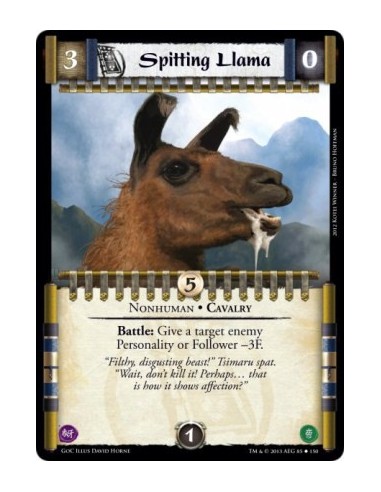 Spitting Llama