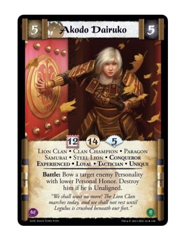 Akodo Dairuko Exp FOIL