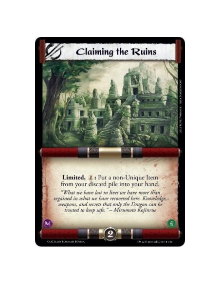 Claiming the Ruins FOIL