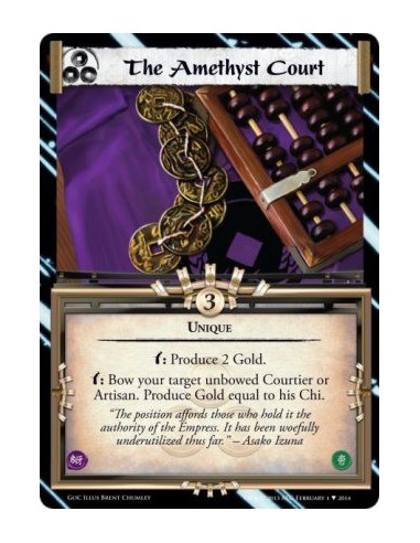 The Amethyst Court FOIL