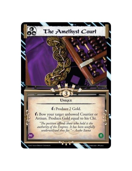 The Amethyst Court FOIL