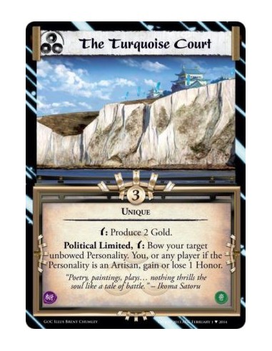 The Turquoise Court FOIL