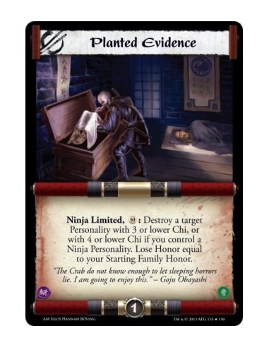 Planted Evidence FOIL