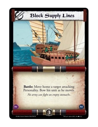 Block Supply Lines (Alternate Art)