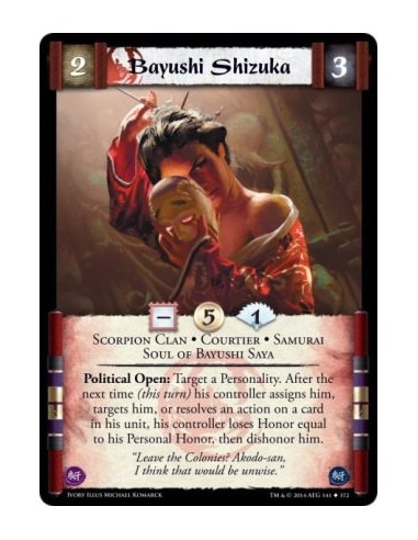 Bayushi Shizuka