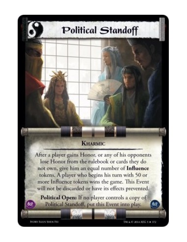 Political Standoff FOIL