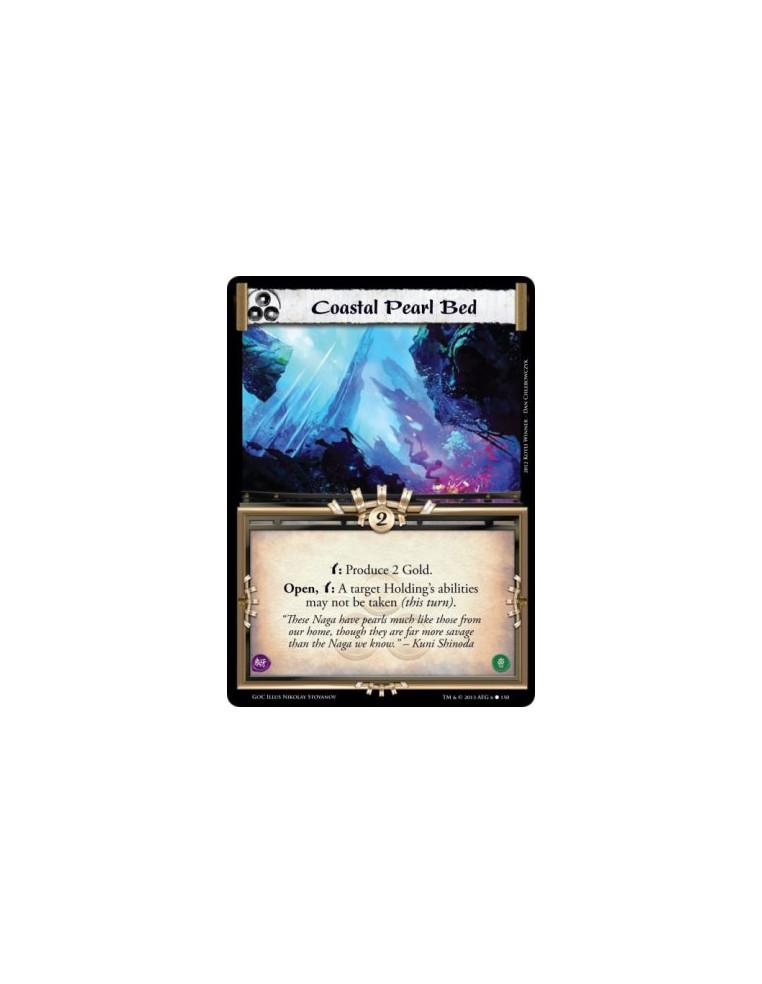 Coastal Pearl Bed  - w: Produce 2 Gold.Open, w: A target Holding's abilities may not be taken (this turn).