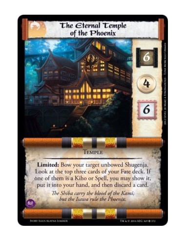 The Eternal Temple of the Phoenix FOIL ( Both sides)