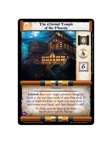 The Eternal Temple of the Phoenix FOIL ( Both sides)