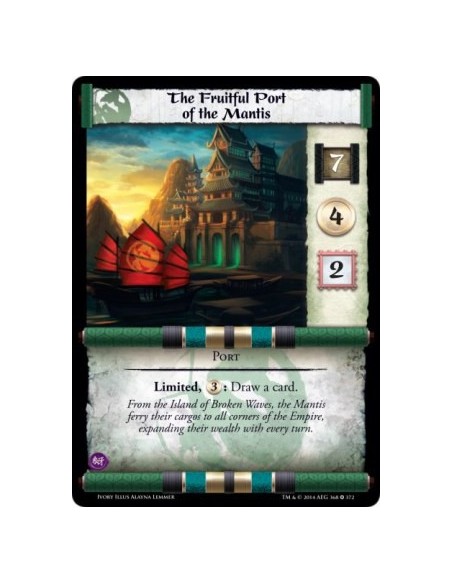 The Fruitful Port of the Mantis FOIL ( Both sides)